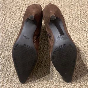 Vintage Joan and David Leather Booties Selected by Anna Corinna